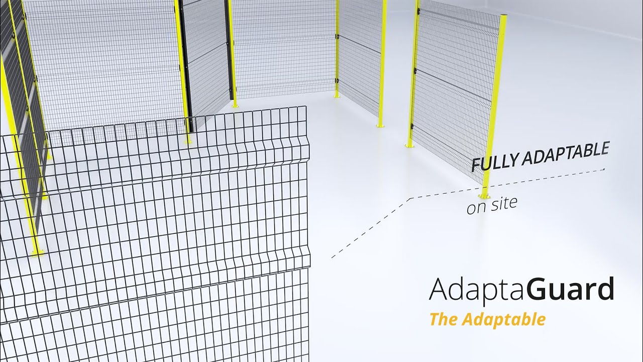 Satech - AdaptaGuard | Frameless Modular Machine Guard