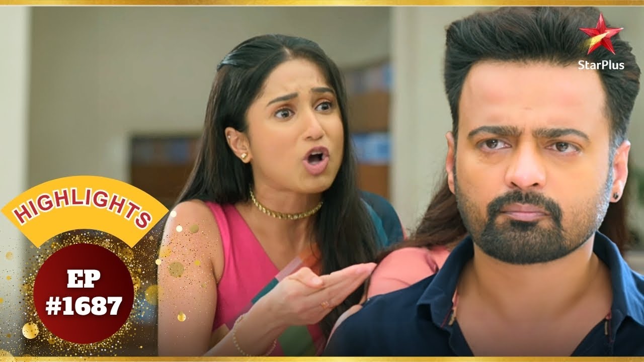 Kinjal ने खोया Paritosh पर आपा! | Ep.1687 | Highlights | Anupama | Mon-Sun | 10PM