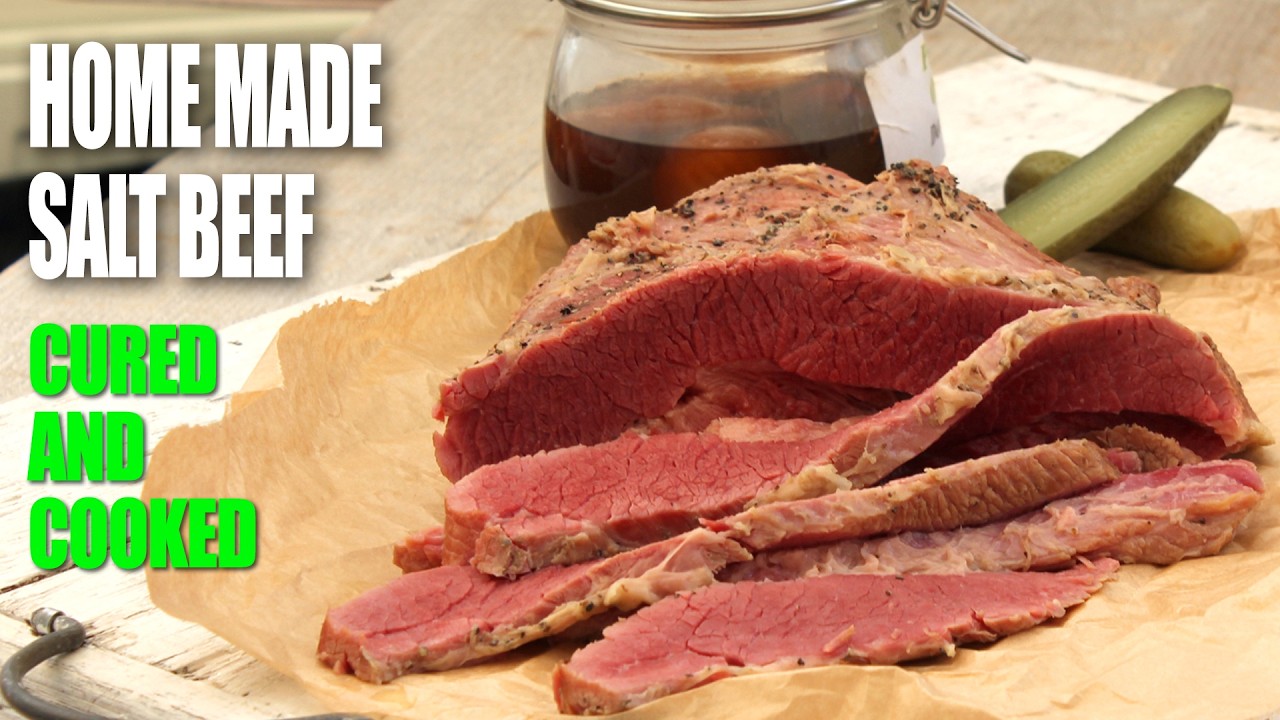 How to make SENSATIONAL SALT BEEF - Cure & Cook SALT BEEF