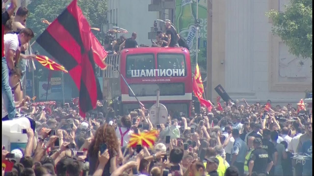 Пречек на ракометарите на Вардар во Скопје - 06.06.2017 (HD)