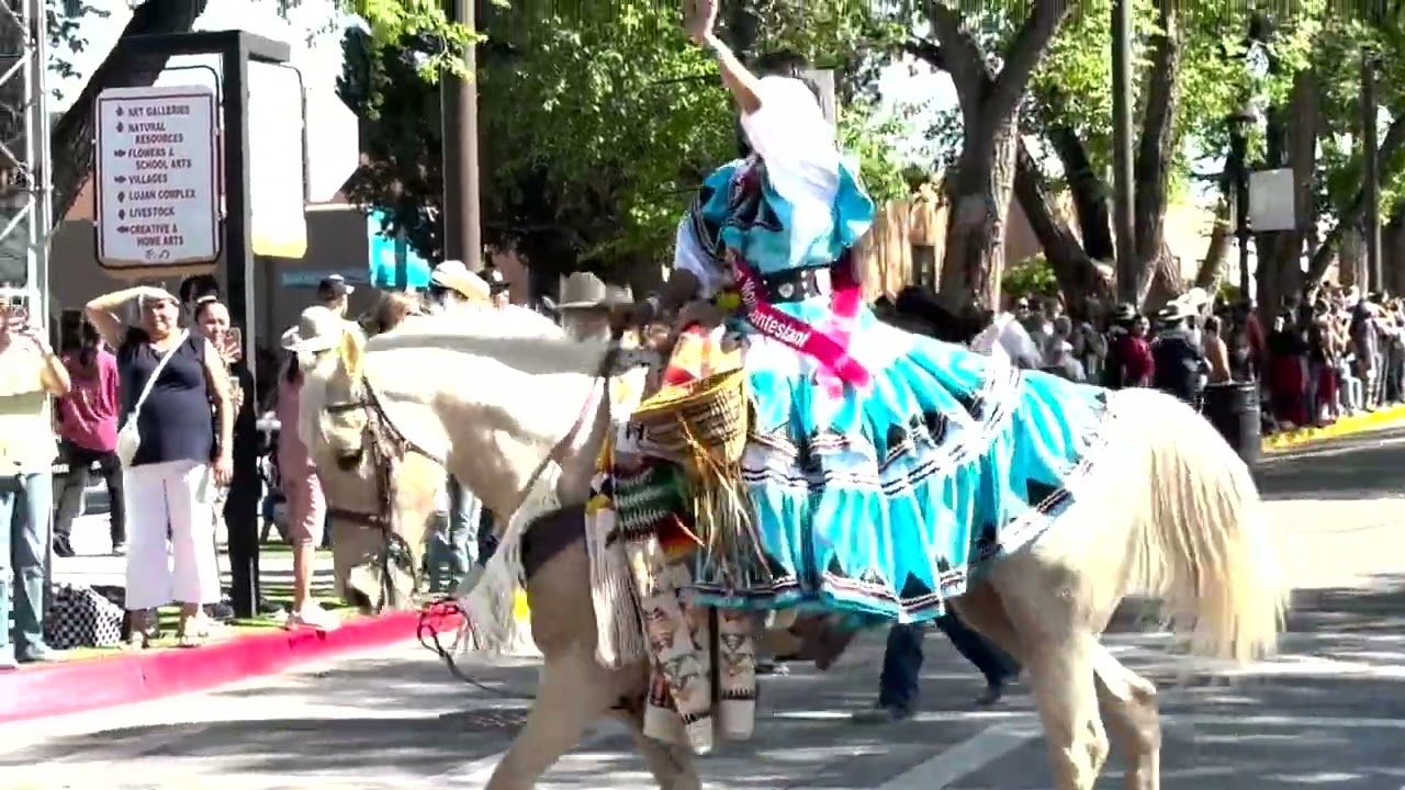 Horse Parade - 2025 Gathering of Nations Pow Wow