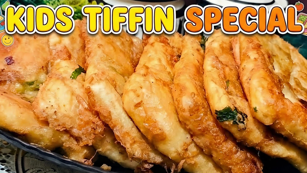 Kids Lunch Box Special Recipe | Cheesy Pocket Paratha | Tiffin Special | Easy Breakfast Recipe