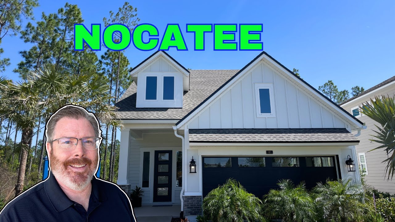 New homes for sale in Nocatee St Johns County FL by David Weekley Homes. The Swindell model tour.