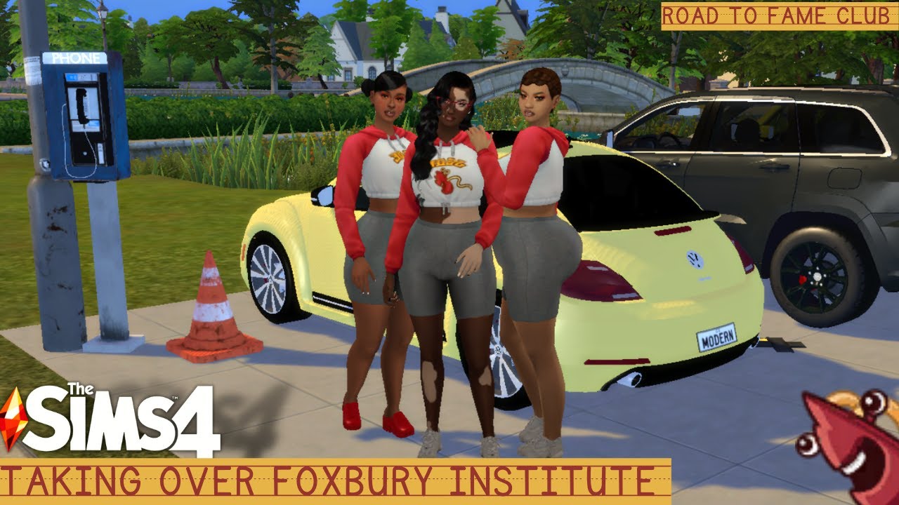 RTF CLUB TAKES OVER FOXBURY|THE SIMS 4🎓✏️