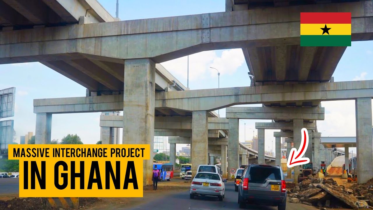The Suame Interchange Project Construction Is Progressing As Rapidly