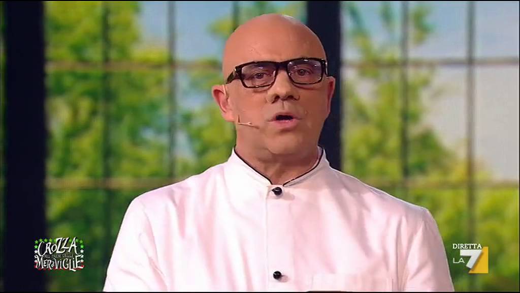 Crozza-Chef vegano, crudista