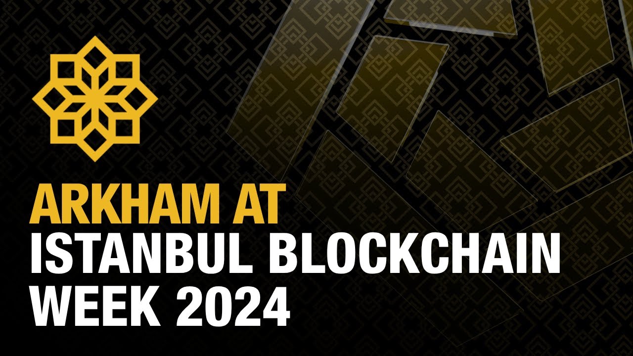 Arkham CEO at Istanbul Blockchain Week 2024