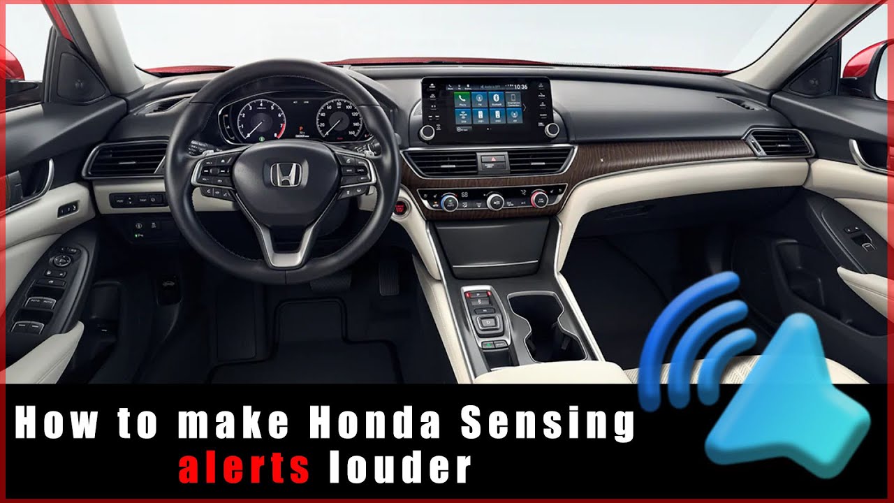 Как изменить настройки Honda Sensing Volume.