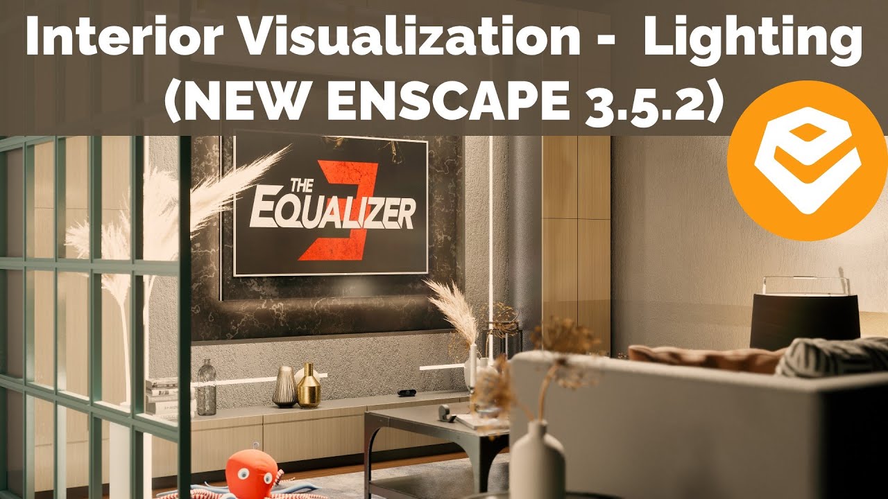 How To Make Realistic Interior Lighting - ENSCAPE 3.5.2