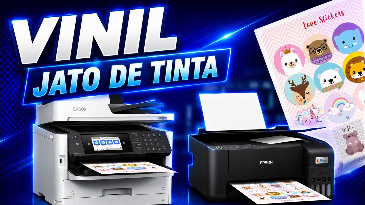 Impressão em VINIL - Impressora Jato de Tinta