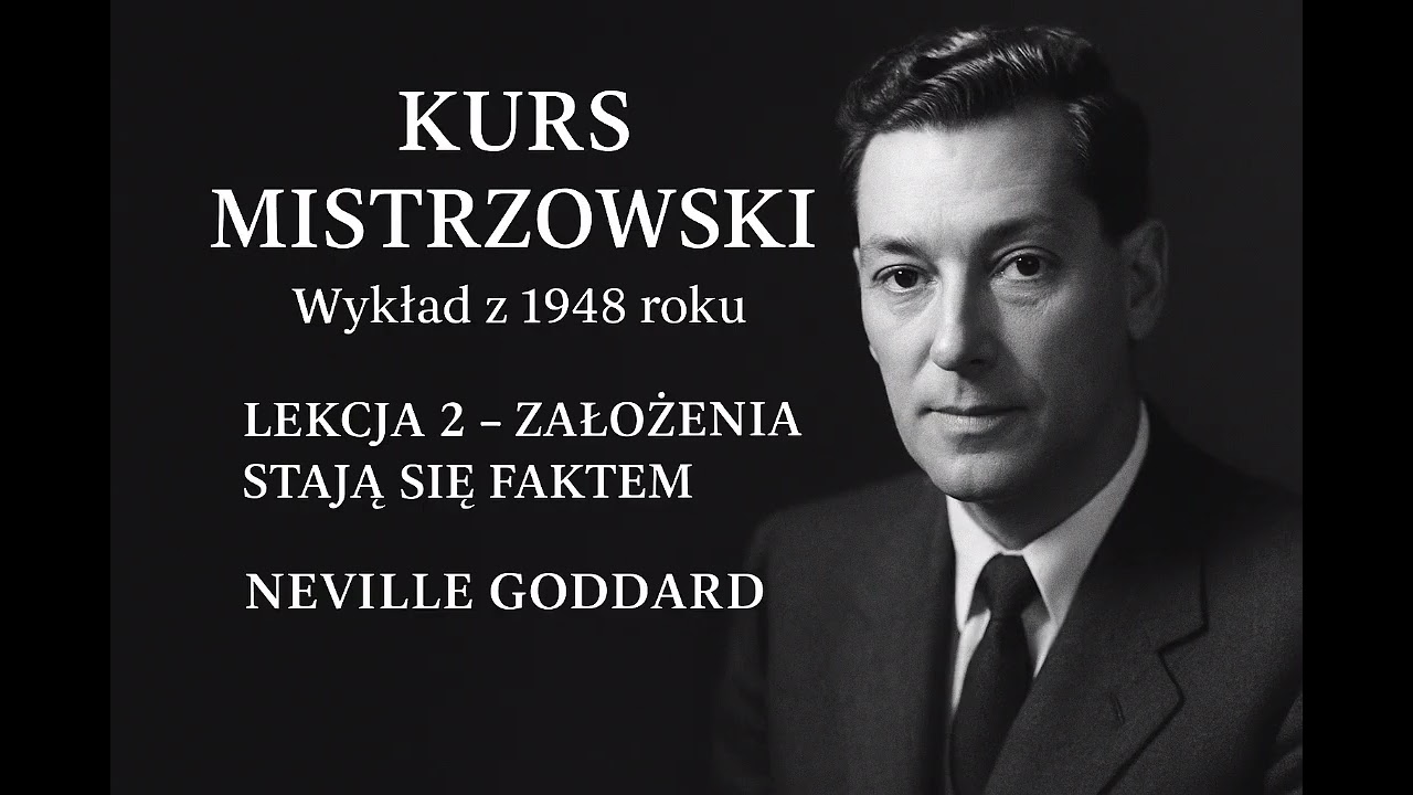 Neville Goddard - Kurs Mistrzowski - Lekcja Druga 
