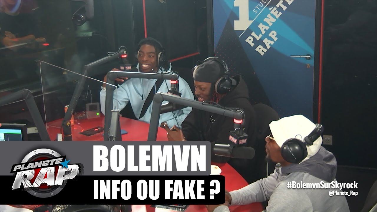 Bolémvn - Info ou Fake ? avec Mattke, Kaflo & Keusty ! #PlanèteRap