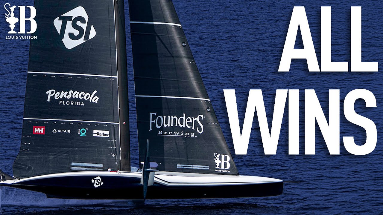 NYYC American Magic 🇺🇸 | ALL WINS | Louis Vuitton Cup