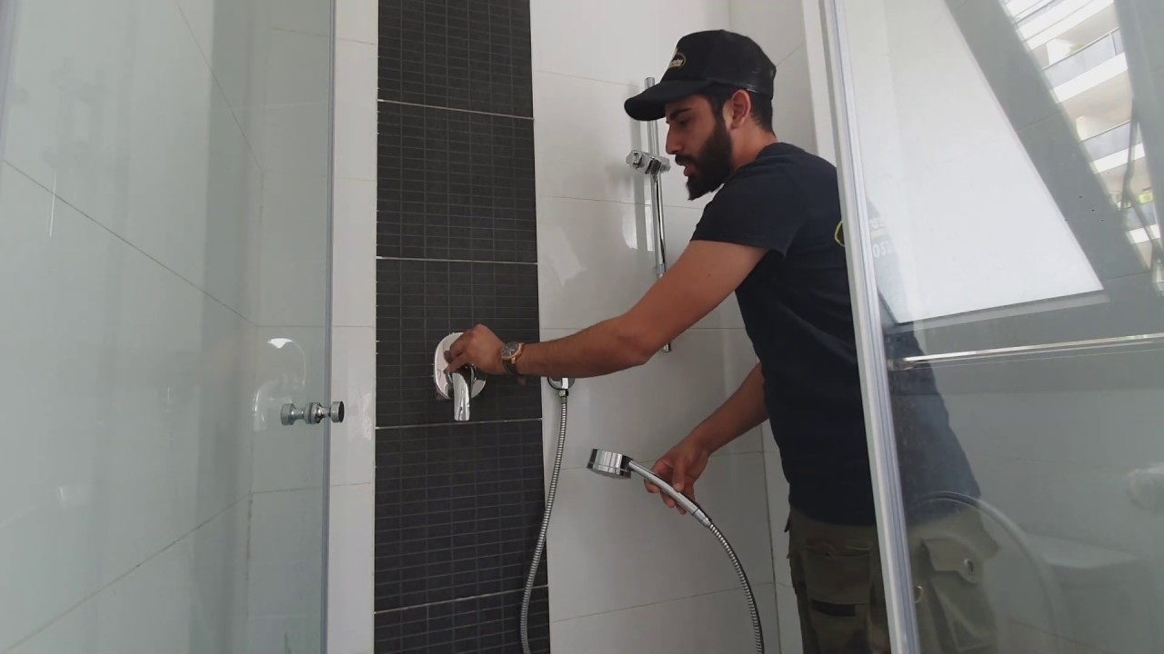 החלפת בורר לחיצה באינטרפוץ | PLUMBING | שלומי השרברב שלך 052-8249837 אינסטלטור בשרון how to fix