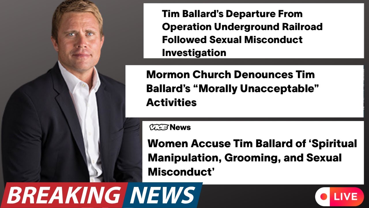 Tim Ballard, Mormonism & Operation Underground Railroad: All You Need To Know