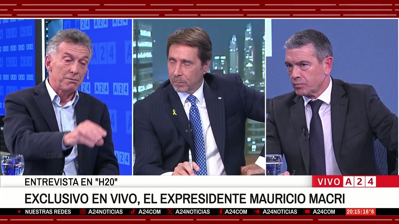 📢EXCLUSIVO MAURICIO MACRI EN A24: DR&Aacute;STICA DEFINICI&Oacute;N CONTRA EL 
