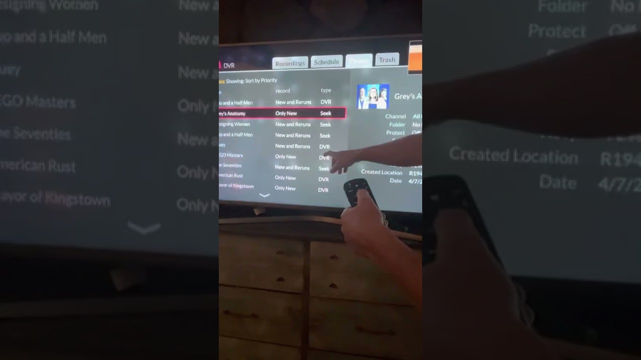 How to Stop shows from recording to my Dish Network