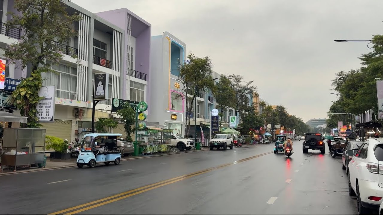 Shop House and Euro Park at Borey Peng Huoth in Phnom Penh City, Cambodia