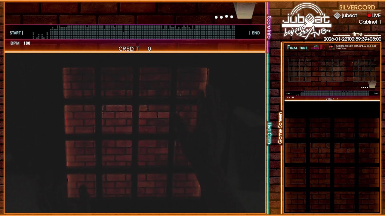 [SILVERCORD] jubeat beyond the Ave. Livestream - 21/01/2026 (2nd)