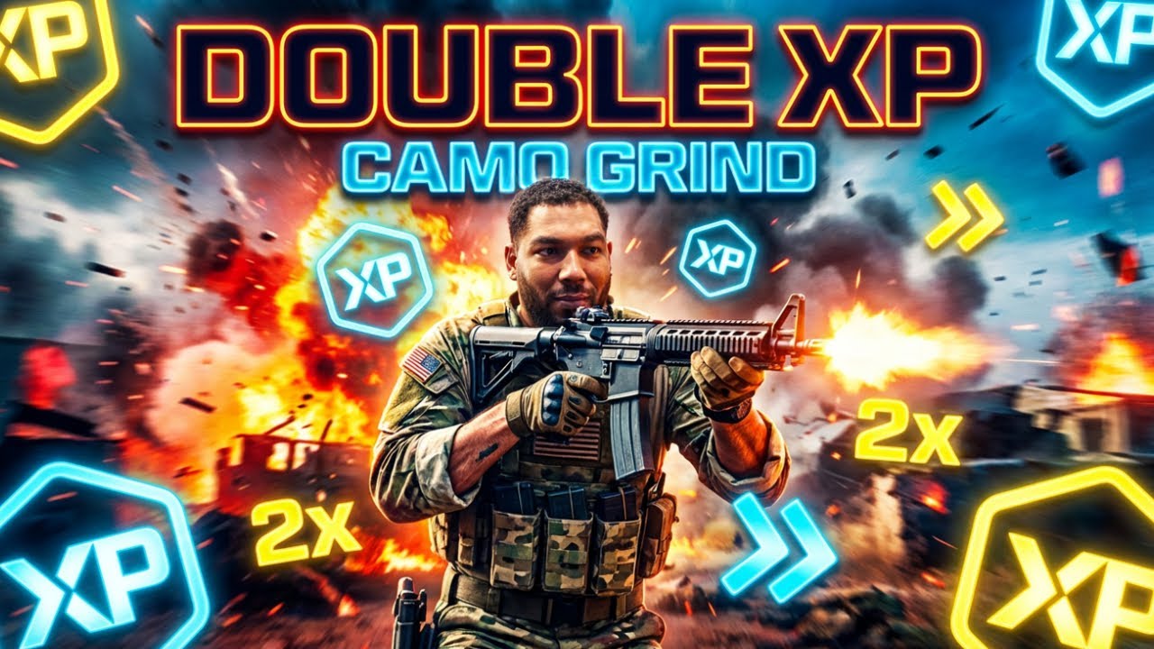 DOUBLE XP WEEKEND 🔥 Camo Grind Goes CRAZY | Black Ops 7