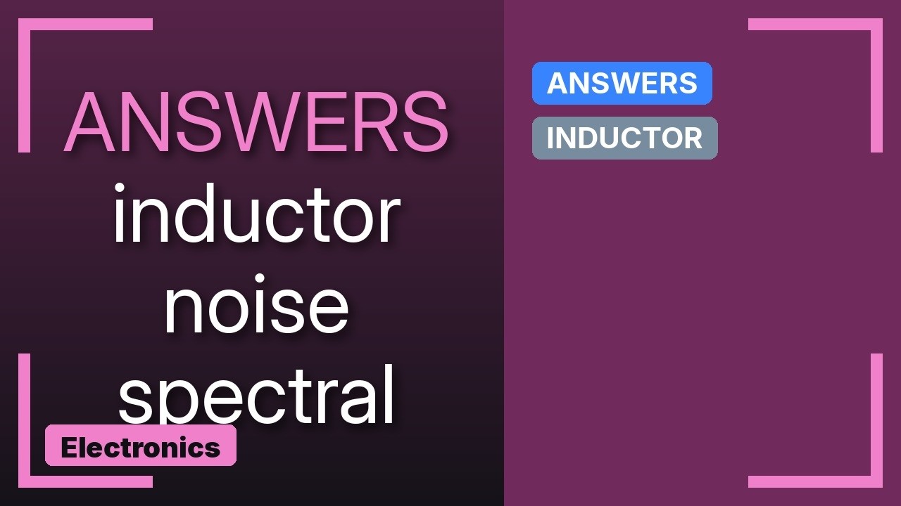 Johnson-Nyquist noise for a lossy inductor? (3 Solutions!!)