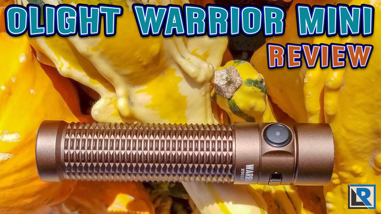 Olight Warrior Mini Review (1500 Lumens, Dual Switch, Tactical, EDC, 18650)