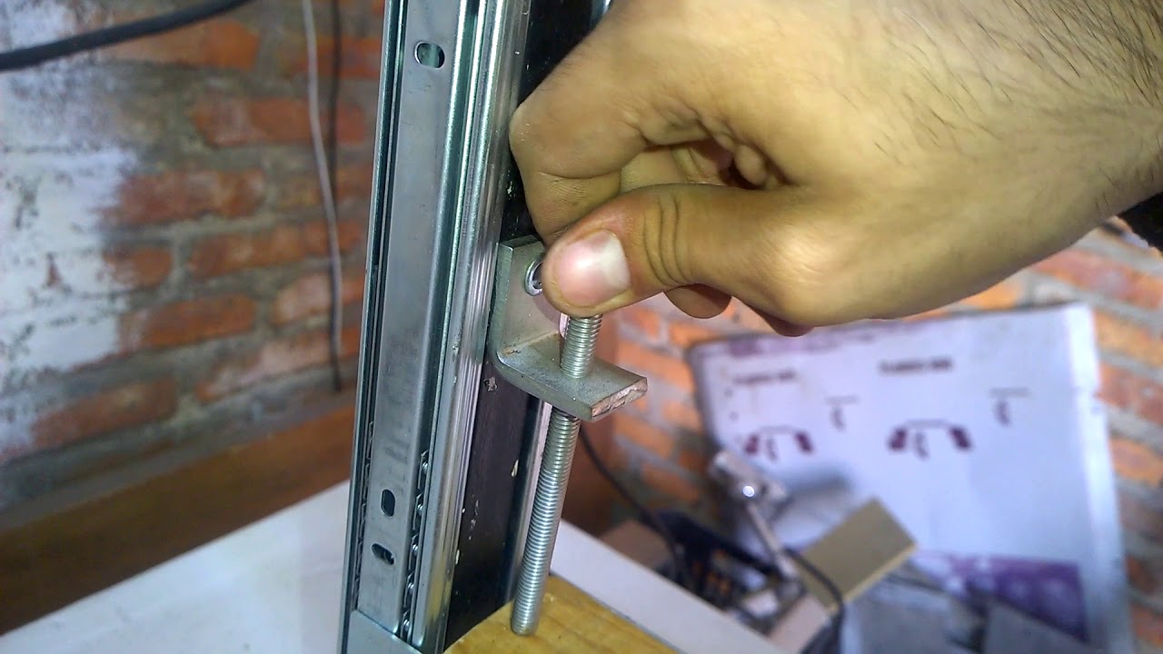 Base casera para microscopio 50mm de diámetro parte 3