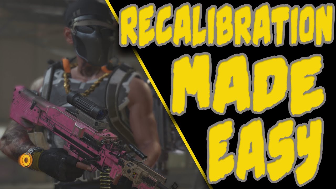 The Division 2 - RECALIBRATION EASILY EXPLAINED!!!