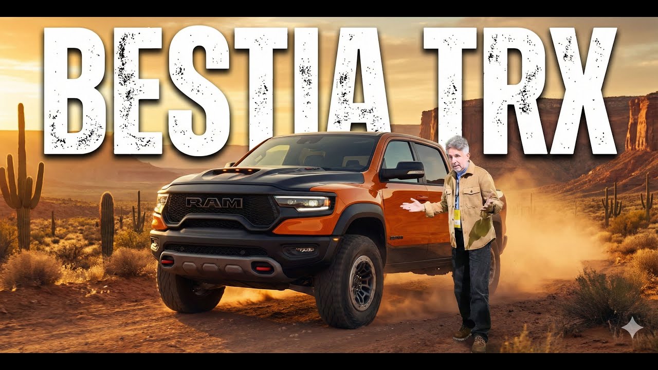 La 2026 RAM TRX no es lógica. Es perfecta, al diablo la eficiencia