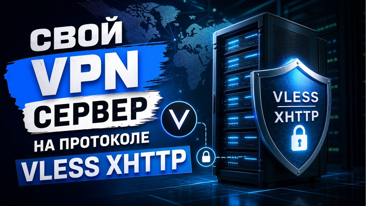 Свой VPN Сервер На Протоколе VLESS XHTTP !!! Как Сделать VPN За 5 Минут ???