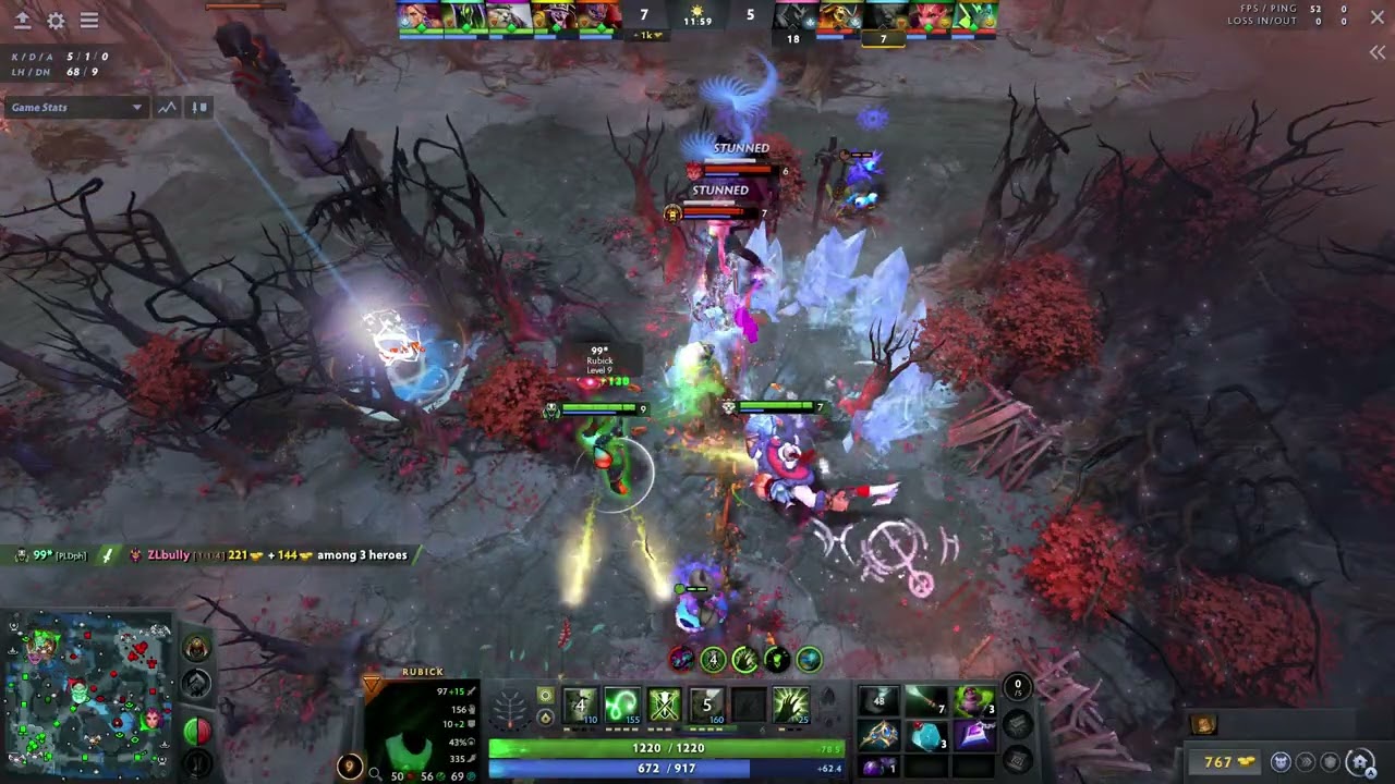 Rubick Double Rampage
