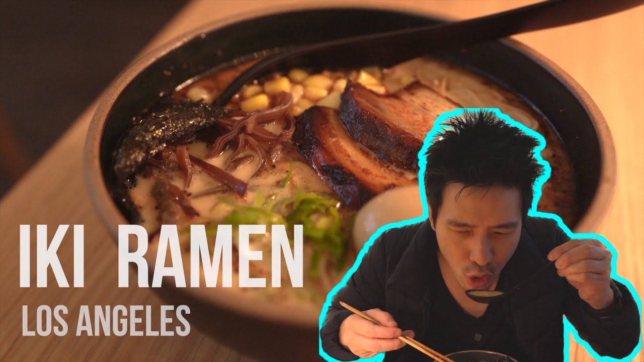 Modern Japanese Cuisine @ IKI RAMEN, Los Angeles