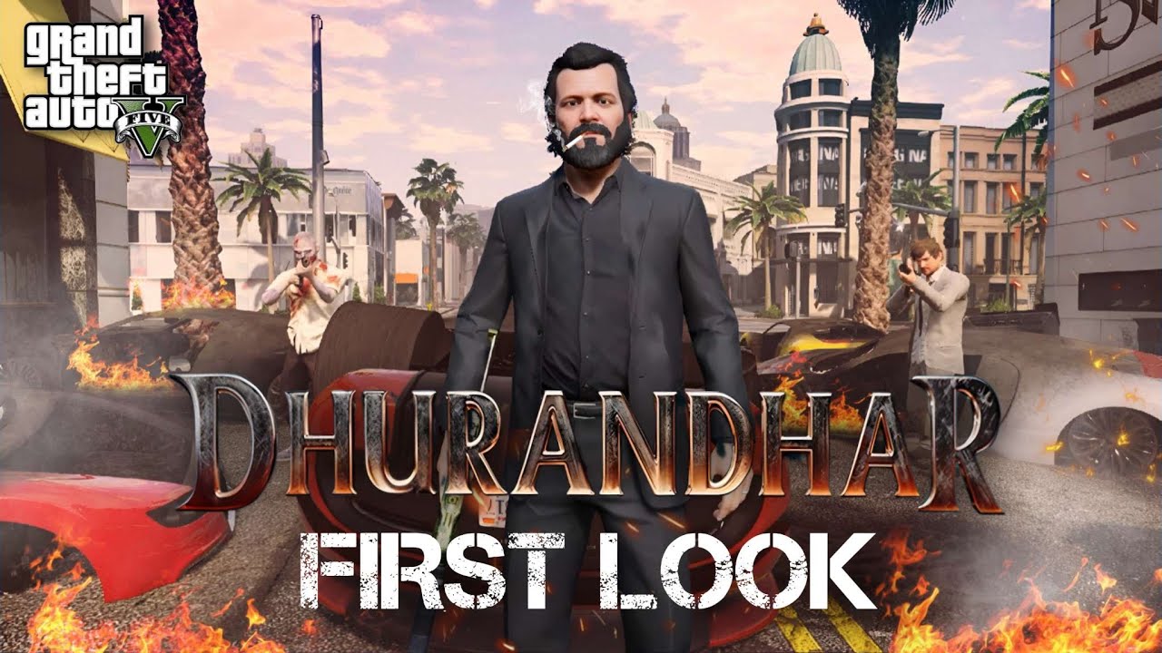 Dhurandhar First Look Spoof in GTA 5 | SPY | GTA 5