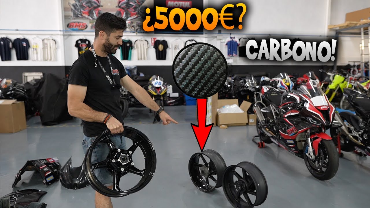 TIPOS DE LLANTAS PARA MOTO: CARBONO VS FORJADA VS SERIE