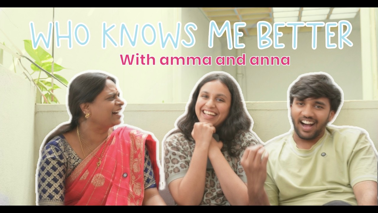 Who knows me better with amma and Anna | @Amma_Ratnam @jogipetratnam @siridakappagari