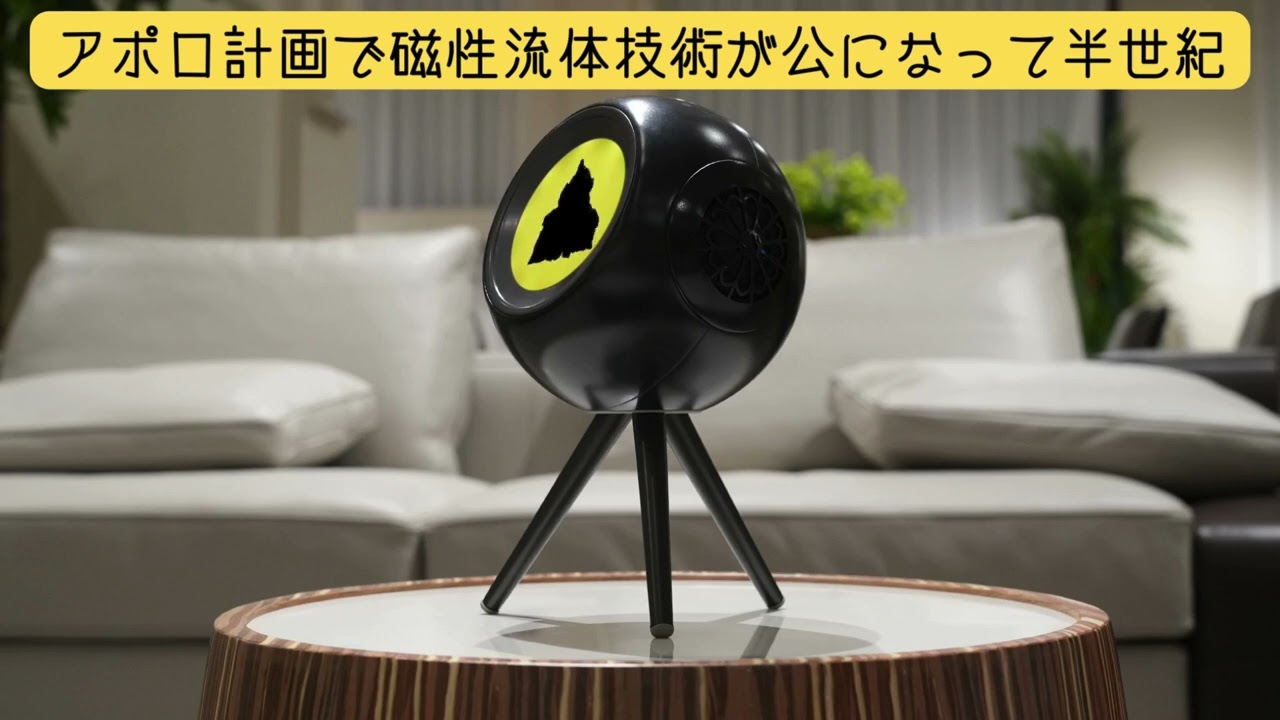 音楽を観るという磁性流体スピーカーSK0