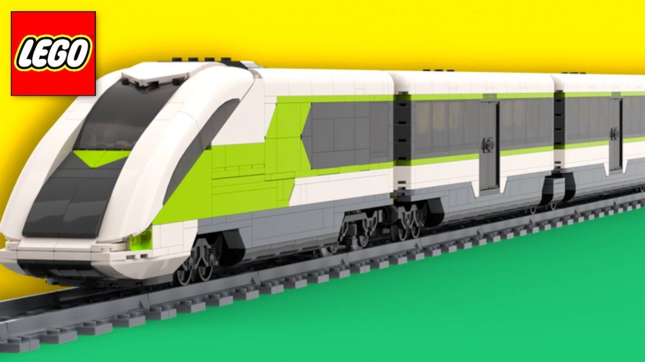 Создайте свою собственную тему «Поезда LEGO»