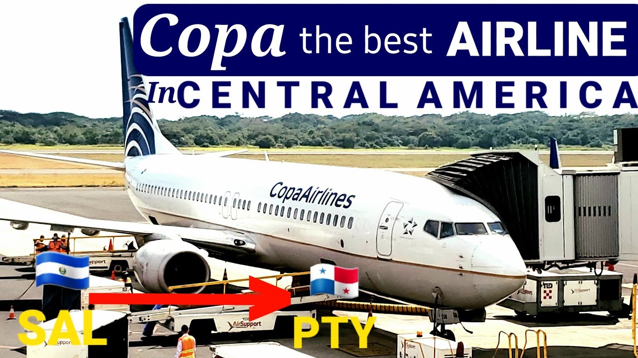 Copa B737-800 Economy Class Trip Report | San Salvador(SAL) - Panama City(PTY) |4K|