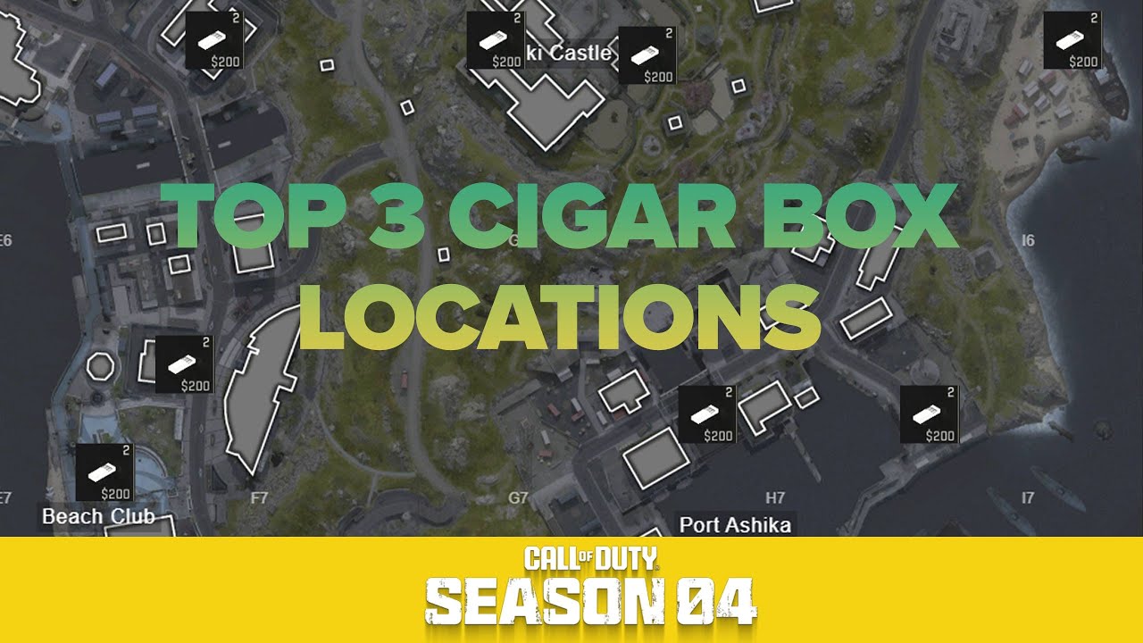 🫡 Top-3 Cigar Box Locations in Ashika Island * DMZ Season 4