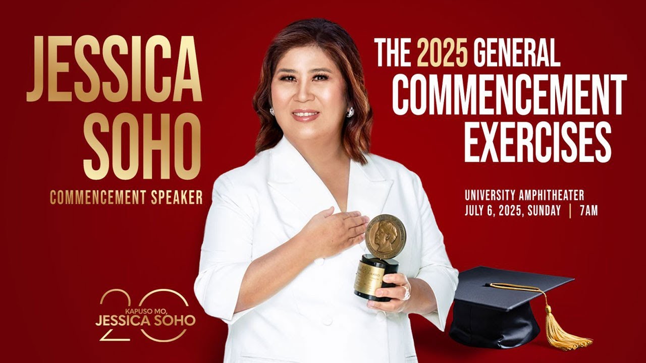 Talumpati ni Jessica Soho para sa mga nagsipagtapos na Iskolar ng Bayan | Kapuso Mo, Jessica Soho