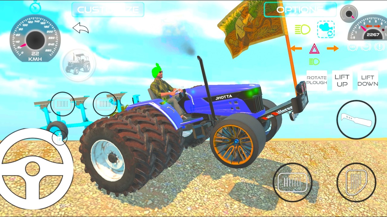 Modern Tractor Farming Driving Simulator 3D - New Tractor Games - Android Gameplay