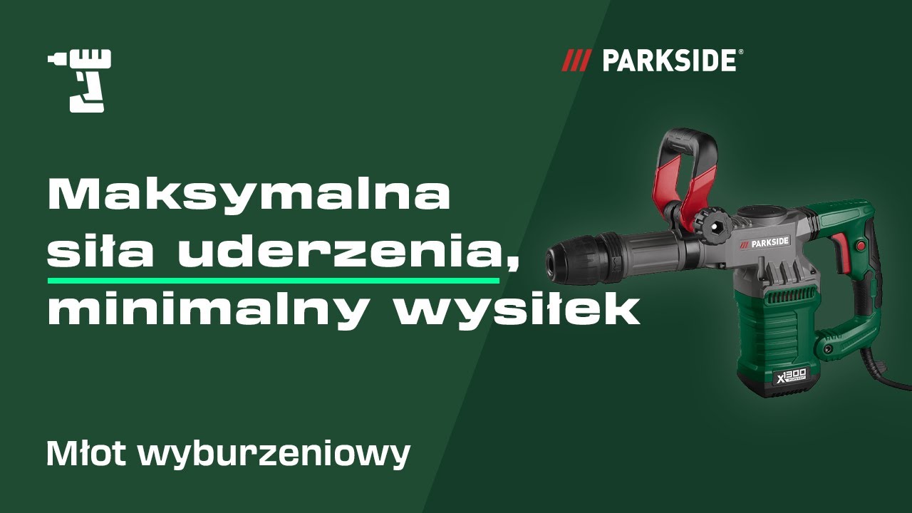 Mocny młot wyburzeniowy PARKSIDE w #ToolTalku