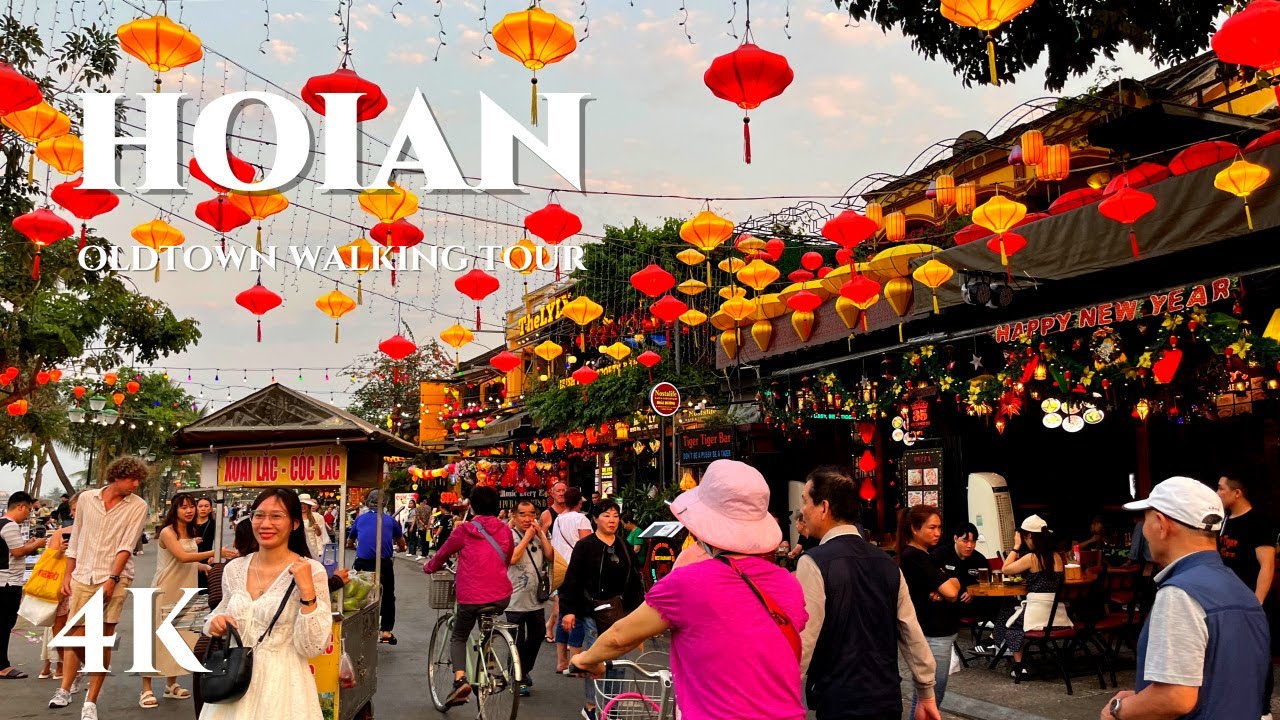 [4K WALK] VIETNAM, HOI AN🇻🇳 Acient City Walking Tour 2024! 4K HDR 60fps