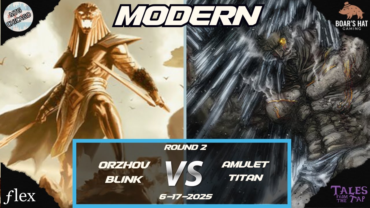 Orzhov Blink VS Amulet Titan  [MTG Modern Round 2]