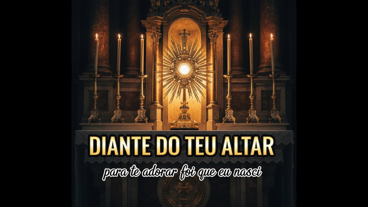 Diante do Teu Altar ✝️ Adoração Eucarística ✝️ Música Católica