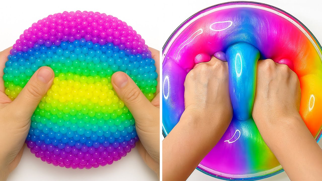 24 Hour of Relaxing Slime ASMR – Unwind with Slow Stretching Sounds