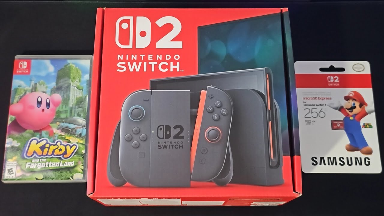 Switch 2 - No Update Switch 1 Game + Micro SD Express Test