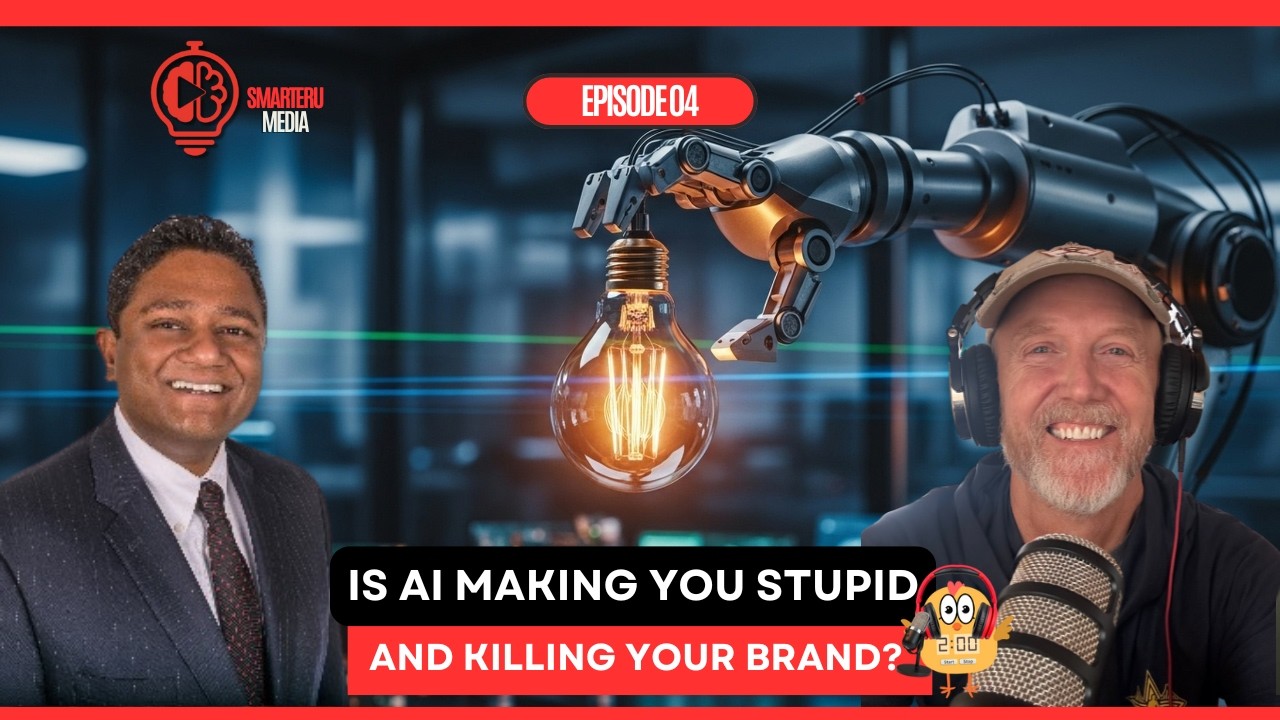 Is AI Making You Stupid and Killing Your Brand? - Dr. Mayukh Dass Gets Real About the AI Revolution