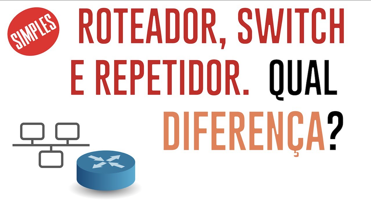 Afinal qual a diferença entre Roteador, Switch e Repetidor?