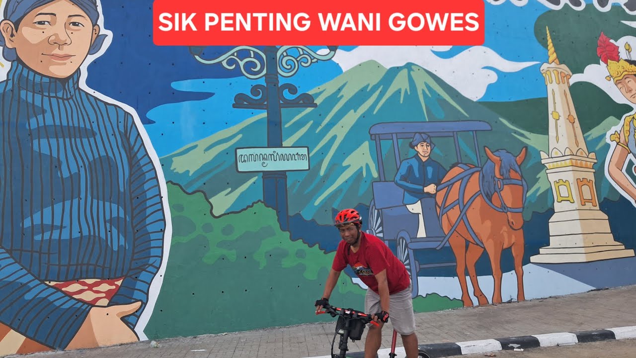Ga Yakin nih !! vakum gowes berani nanjak candi ijo  
